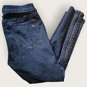 Rag & Bone Jeans  - color indigo -  Women's 29  Side leg zippers